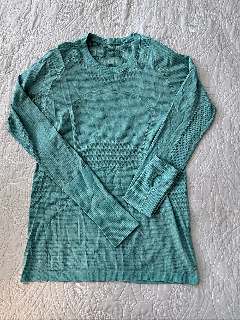 lululemon Swiftly Tech Long-Sleeve Shirt 2.0 Teal